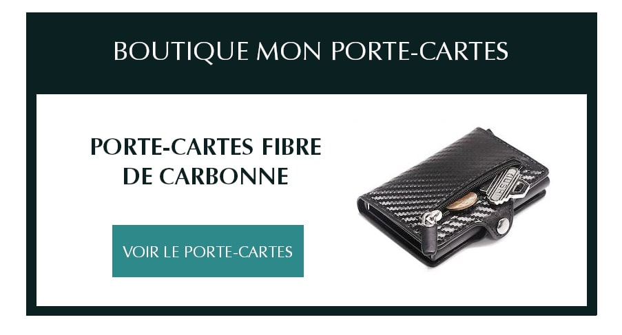 porte carte metal