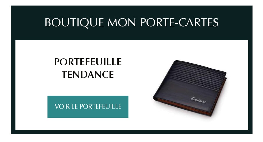 portefeuille cuir pu bleu