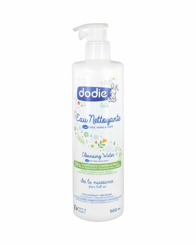 1€51 sur DODIE Eau nettoyante 3en1 - flacon pompe 500ml