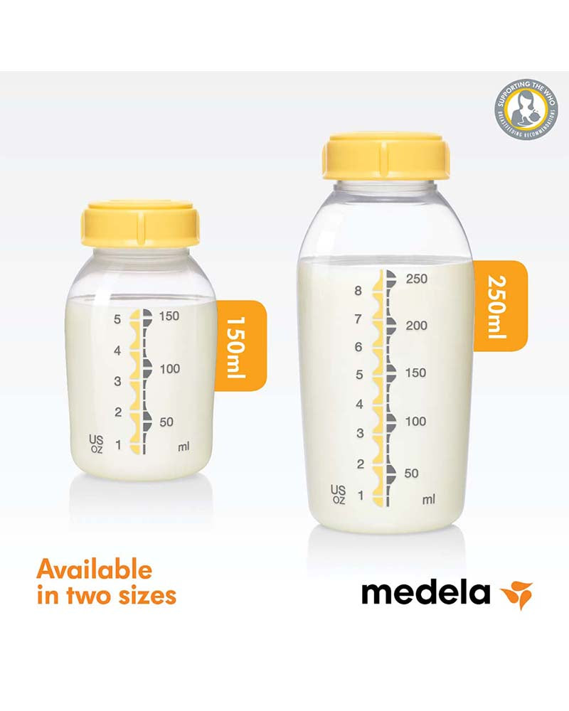 2 Biberons pour lait maternel Medela - 250ml
