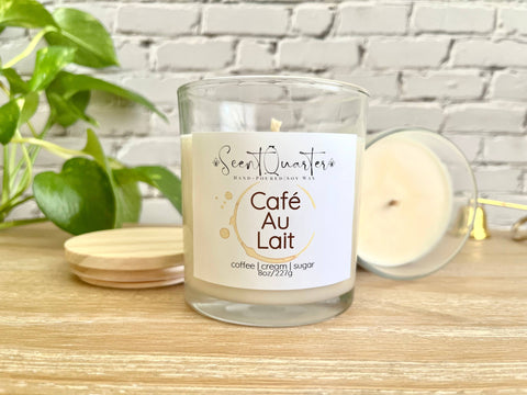 Cafe Au Lait Coffee Scented Soy Wax Cube Melts - Louisiana Scented