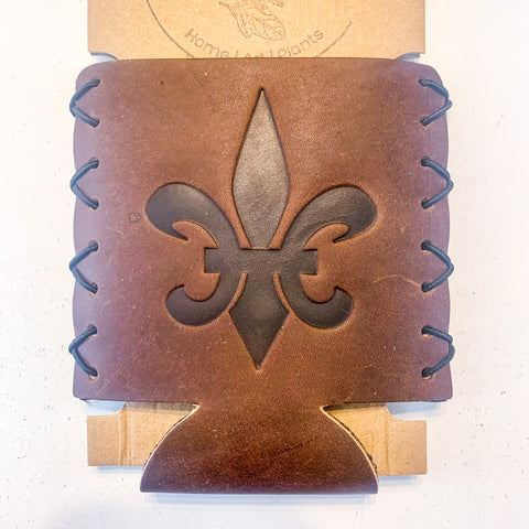 Callin' Baton Rouge Purple Zippered Bottle Koozie – Local Leaf Gallery