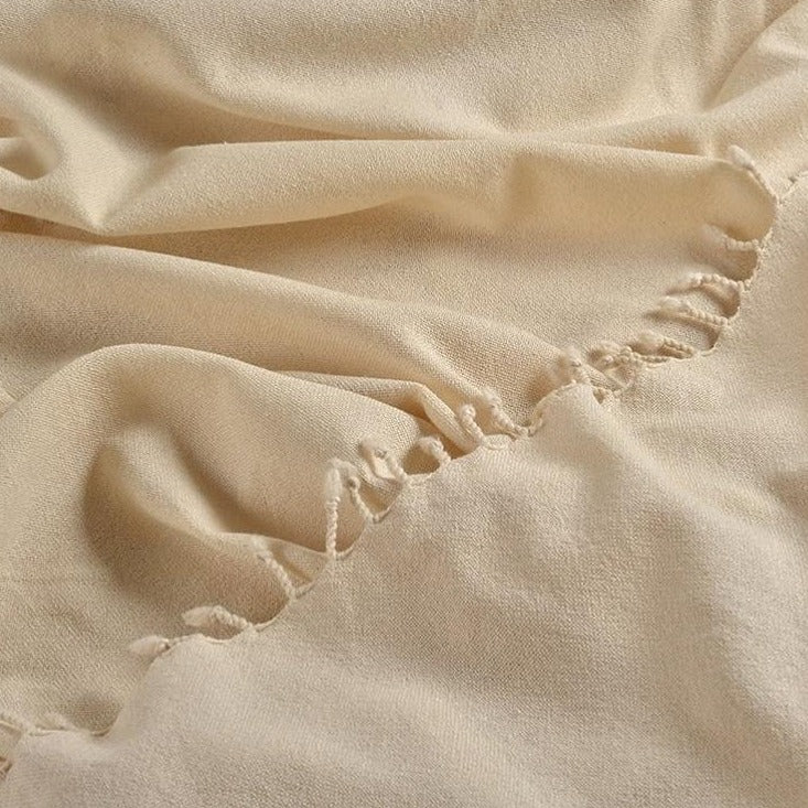 Håndvævet Peace Silke Wool sjal | Silketørklæde – themazi