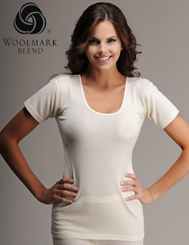 Merino Wool Thermal Sleeveless Long Johns for Women, T-Shirt, Sleep, Under  Shirt – themazi