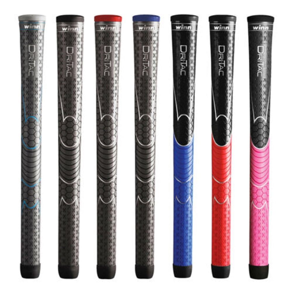 Discount Golf Company | Winn Dri-Tac Golf Grips, All Sizes and Colors  Available