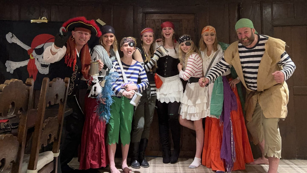 How to host a Pirate themed Murder Mystery Party - Livin' in Coffee