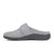 Vionic Carlin Flannel (Women) - Light Grey Dress-Casual - Slippers - The Heel Shoe Fitters
