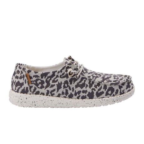HEY DUDE BRITT ABSTRACT GREY LEOPARD LADIES SHOES – Yee Haw Ranch Outfitters