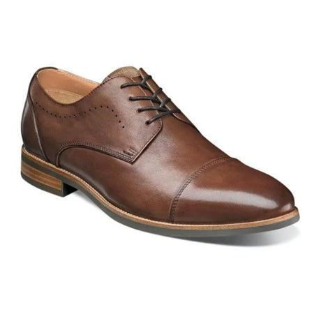 ECCO Men's S Lite Hybrid Plain Toe Tie Oxford, Coffee