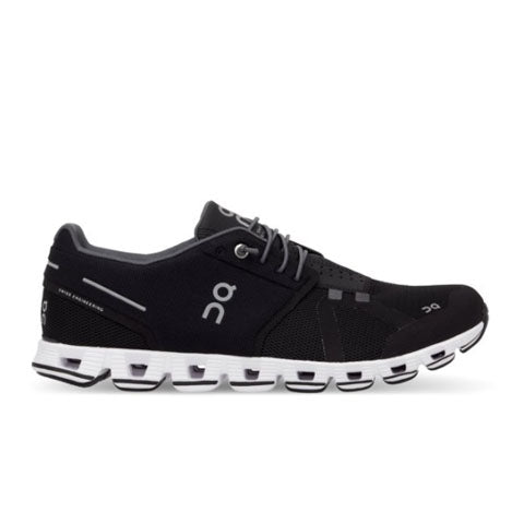 On Cloud Running Shoes- Black/White - The Heel Shoe Fitters