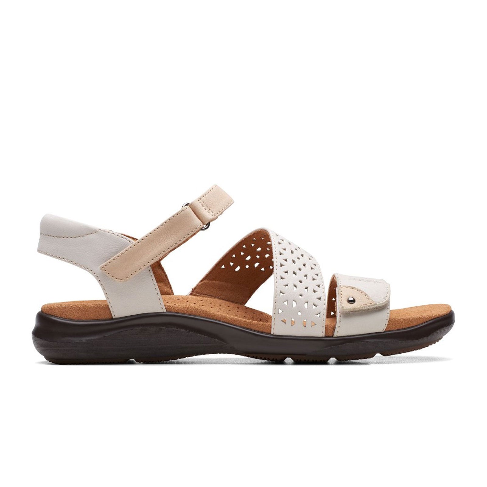 Clarks Collection Adjustable Sandals - Brynn Step - QVC.com
