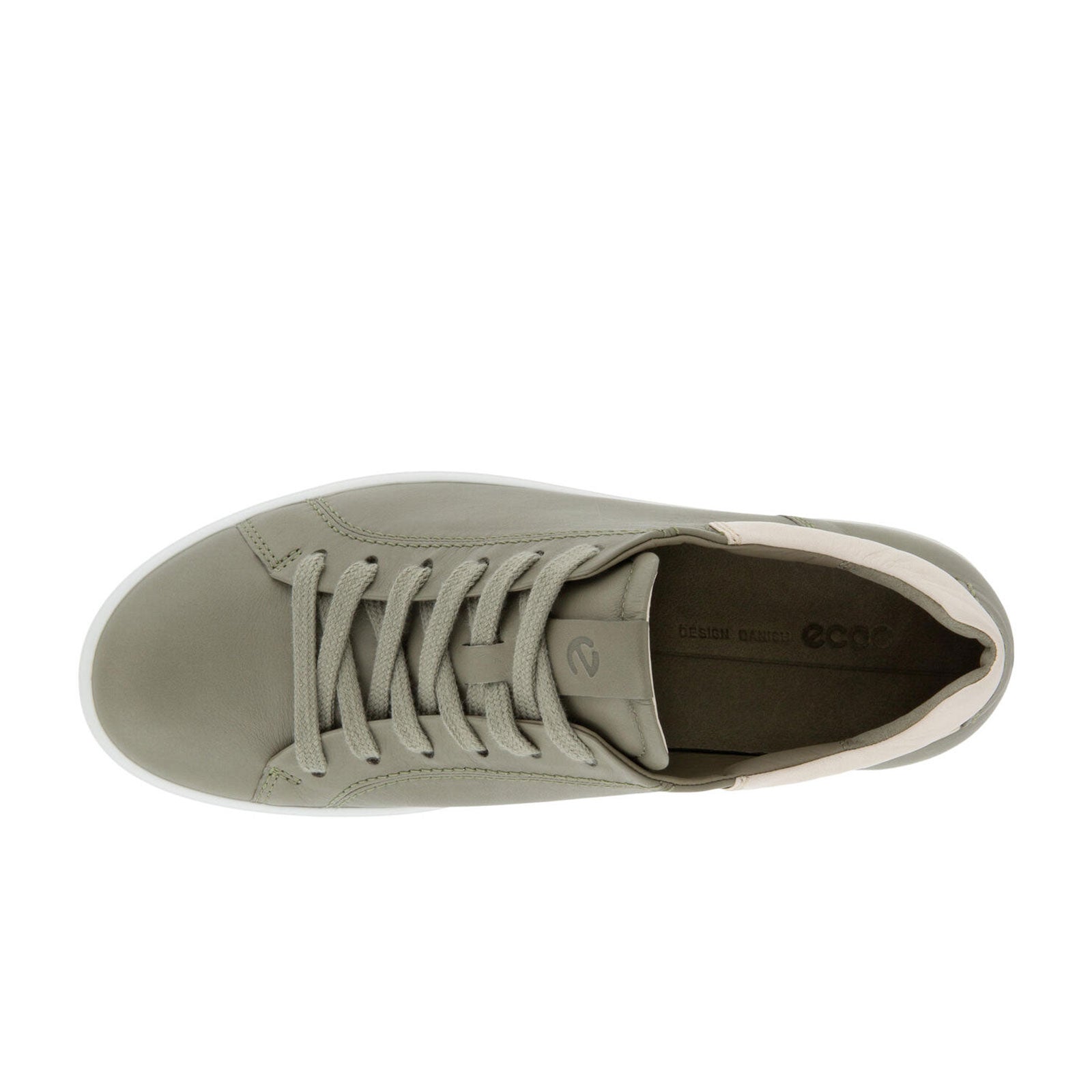 celle Velsigne Mary Ecco Soft 7 Street Sneaker (Women) - Vetiver/Limestone - The Heel Shoe  Fitters