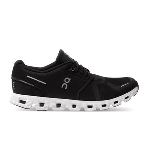 On Running Cloud 5 (Men) - Black/White Athletic - Running - Cushion - The Heel Shoe Fitters
