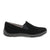 Dansko Laraine (Women) - Black Waterproof Nubuck Dress-Casual - Slip Ons - The Heel Shoe Fitters