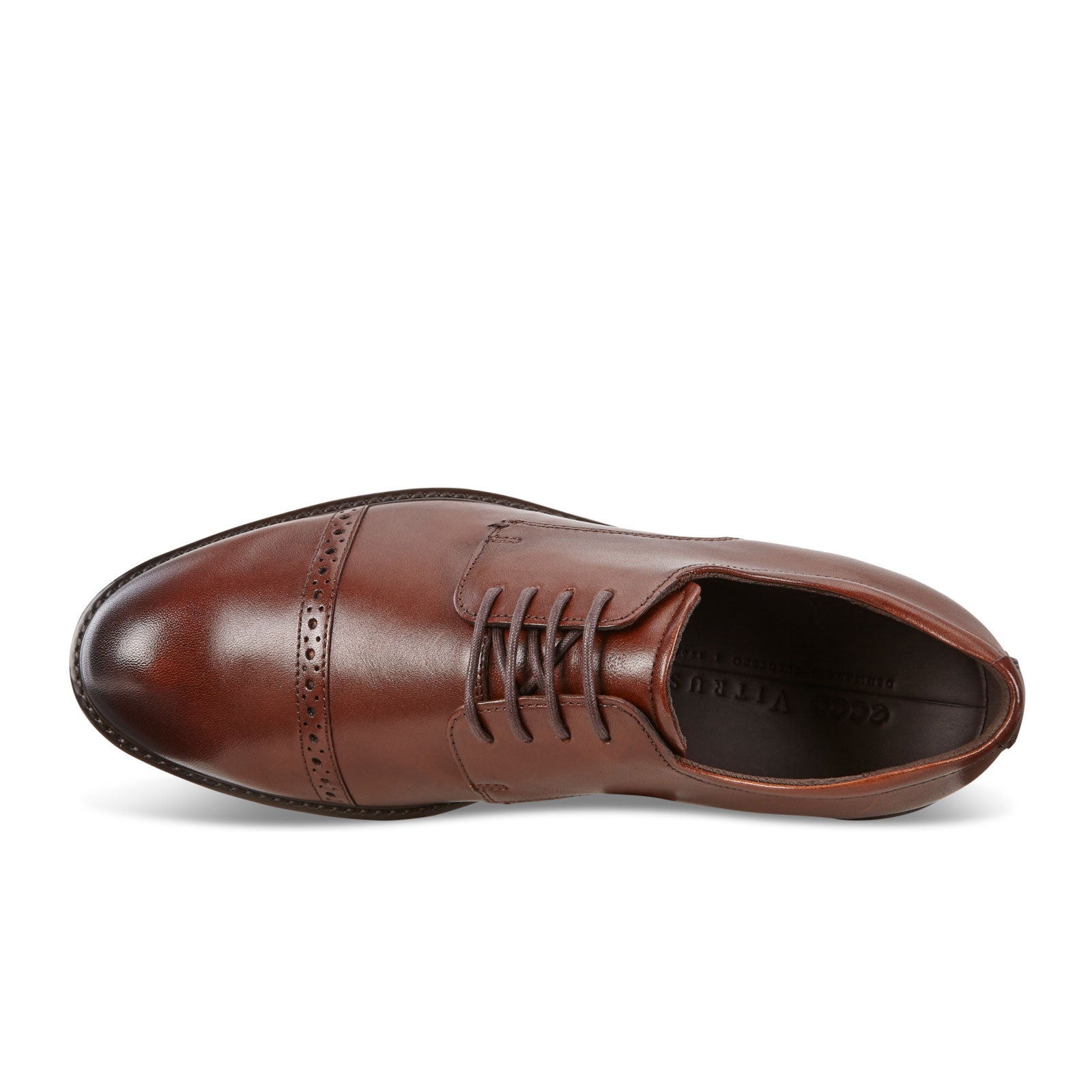 Ecco Vitrus - Cognac Heel Shoe Fitters