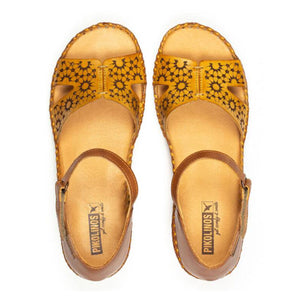 Pikolinos Margarita 943-1691C1 (Women) - Honey Sandals - Heeled - The Heel Shoe Fitters