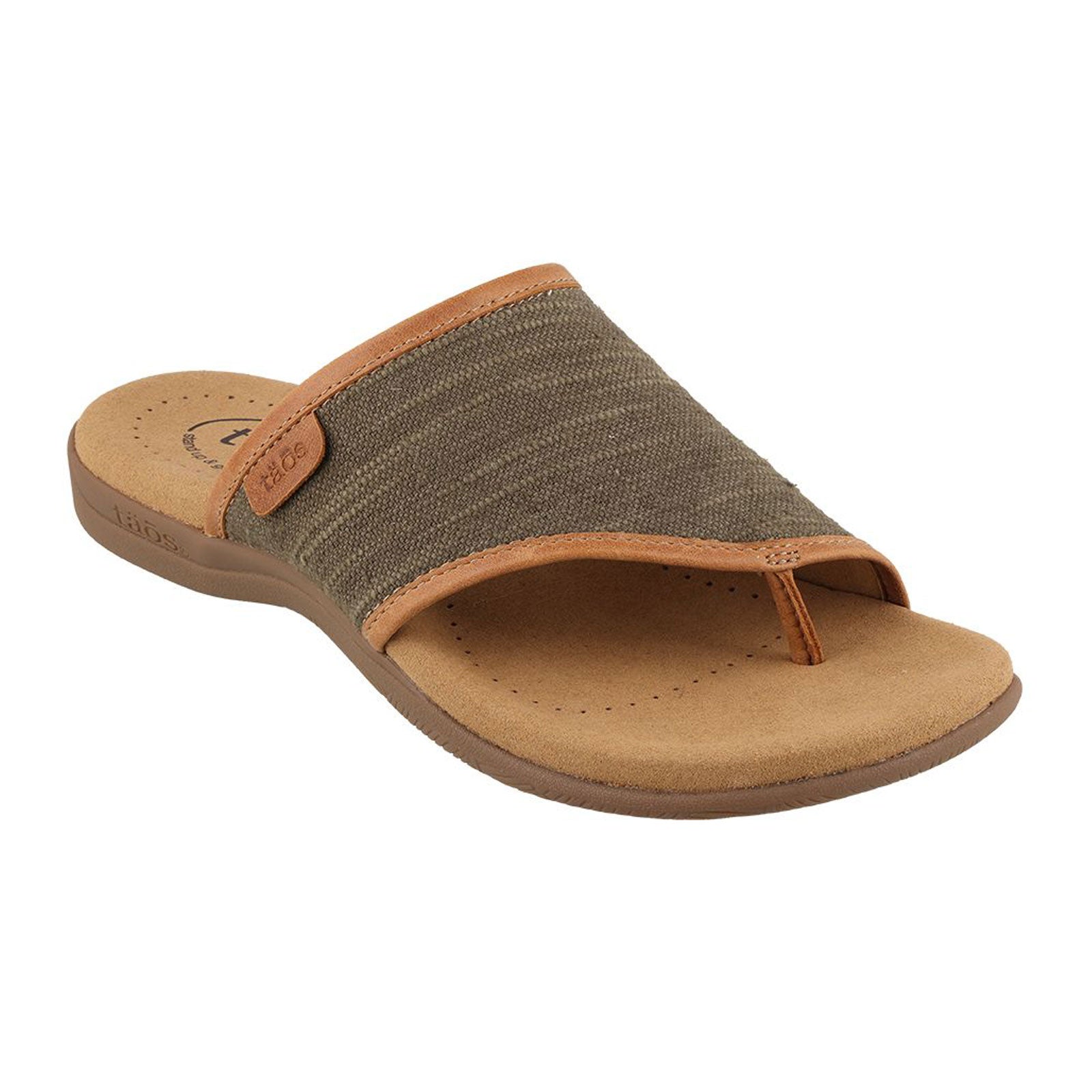 Crevo Bray Frayed Hemp Memory Foam Slide Flip Flops for Men - Walmart.com