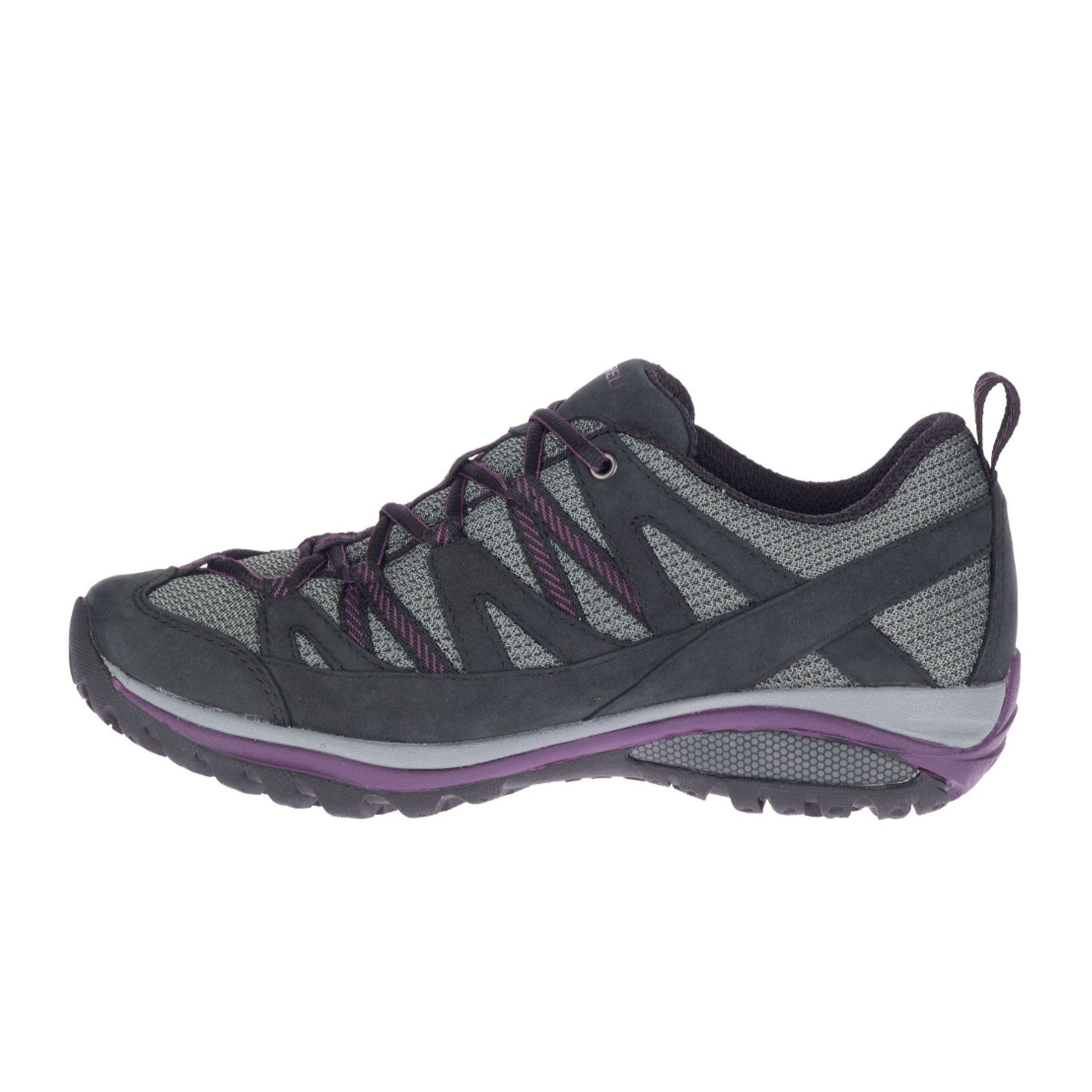 Merrell Siren Sport Waterproof Trail Shoe (Women) - Black/Blackberry - The Heel Shoe Fitters