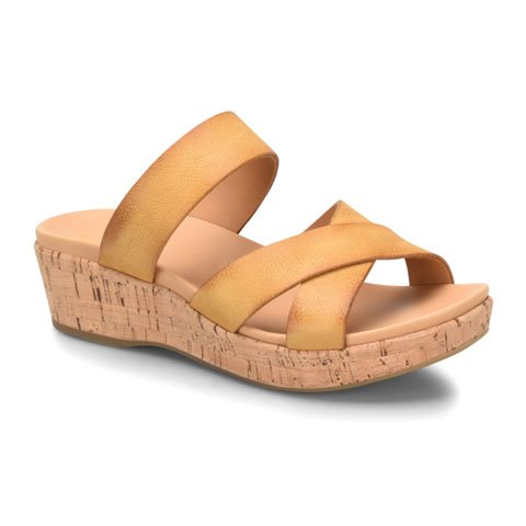 Kork-Ease Tutsi Cross-Band Slide Sandal (Women) - Green – The Heel