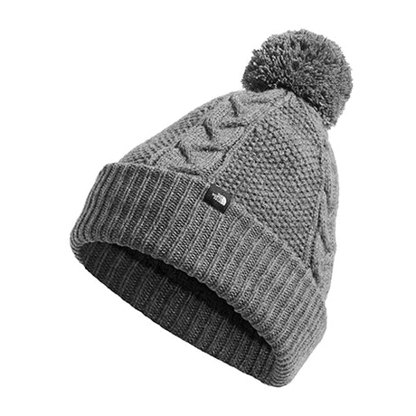 The North Face Fitters Heel - TNF Shoe Cable (Women) Beanie The Minna – Grey Light Heather