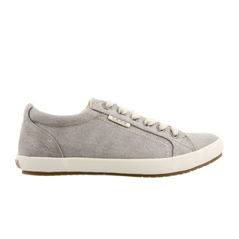 Taos Star Sneaker Women Charcoal Wash Canvas The Heel Shoe