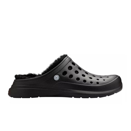 Joybees Cozy Lined Clog (Unisex) - Black/Cheetah – The Heel Shoe Fitters
