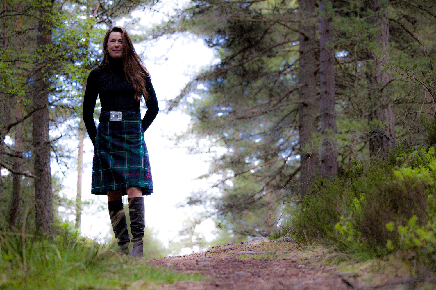 Jane Self Portrait Scottish Highlands