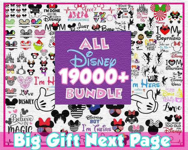 Download Mega Disney bundle svg Over 19K+ Svg Files - sellsvg
