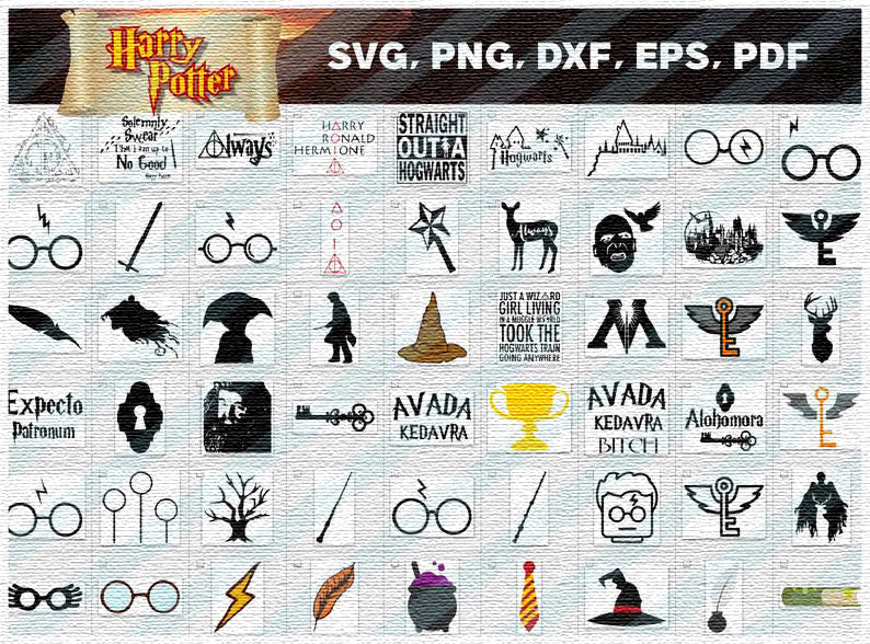 Download Harry Potter Svg Images Bundle