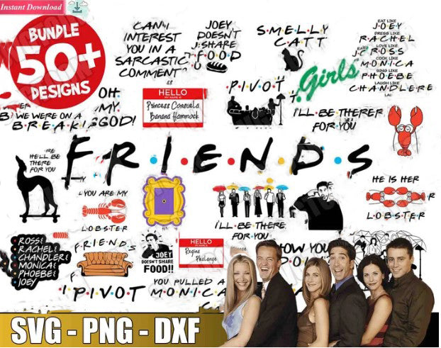 Download 50 Friends Svg Bundle Sellsvg