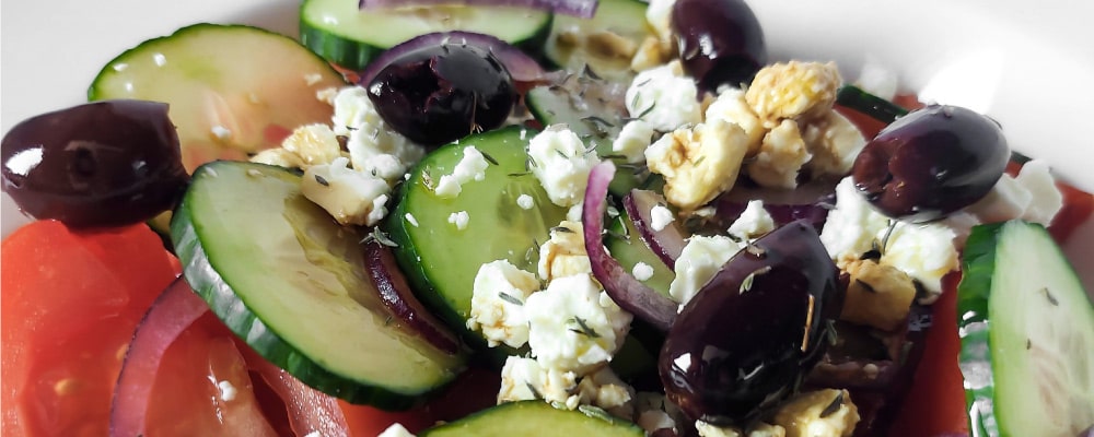 Recette Salade Grecque olives kalamata huile olive