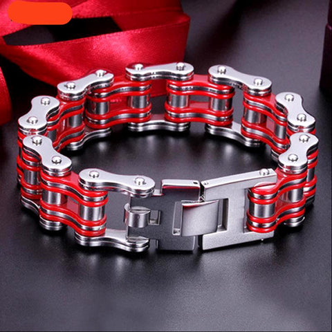 bike chain red