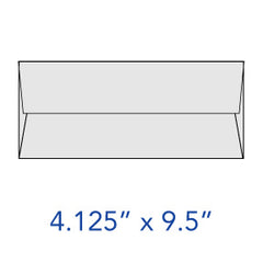 size of no 10 envelope