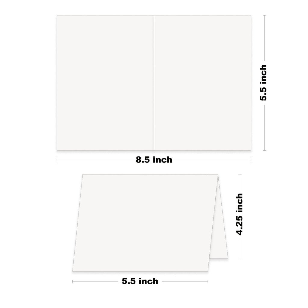 a2 blank card template free download