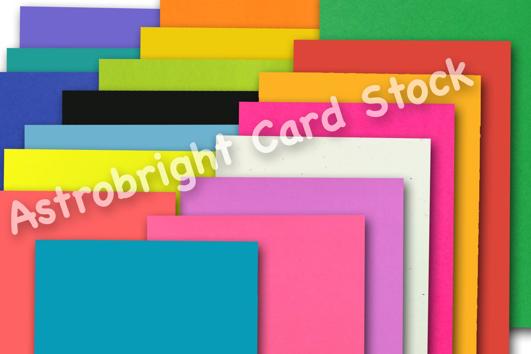 Astrobright PAPER for flyers, color copies, and mailings