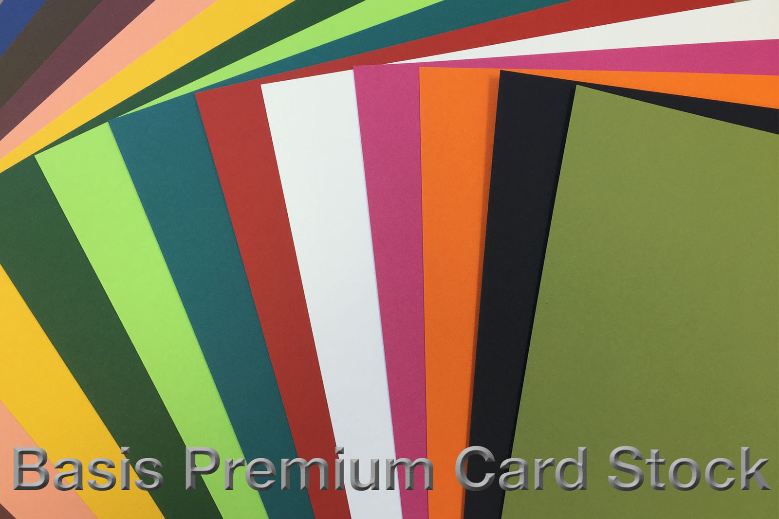 Green Card Stock for DIY Cards, Diecutting and holiday paper crafting -  CutCardStock