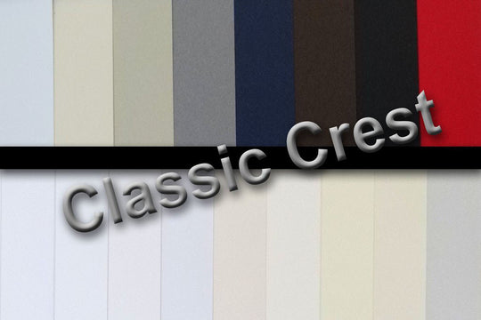 Classic CREST Smooth 130 lb DTC - 8.5x11 Cardstock