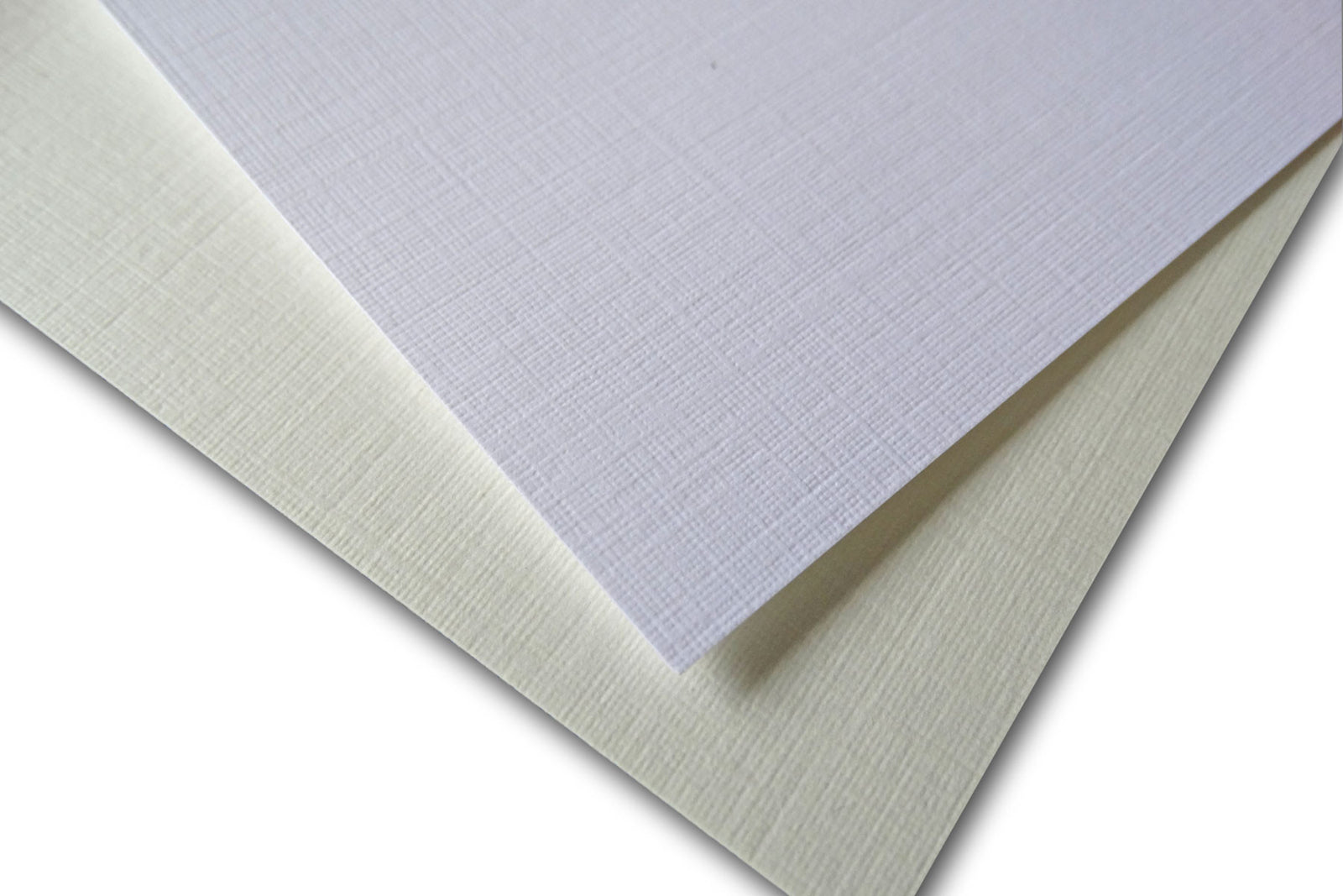 CLASSIC LINEN 18x12 Card Stock - White Pearl - 115lb Cover - 250