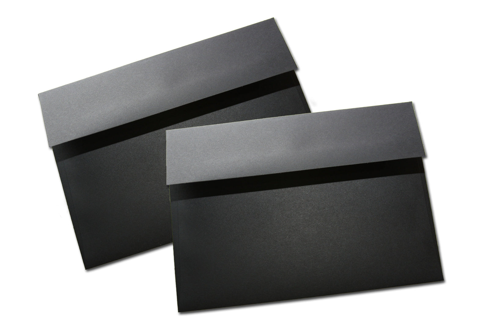Jet Black Envelopes C6, 5x7 or C5 Ebony Invitation or RSVP Ebony