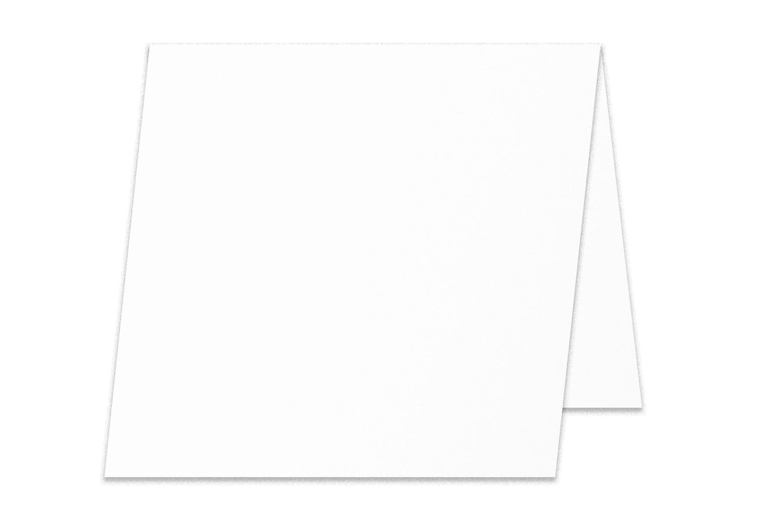 White Folded mini cards for gift tags, florist notes, and more -  CutCardStock