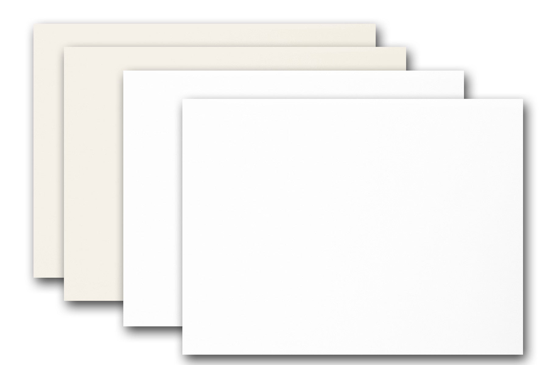  Heavyweight 80lb White 5 X 7 Cards/Invitations/Cardstock  Sheets - 100 Pieces