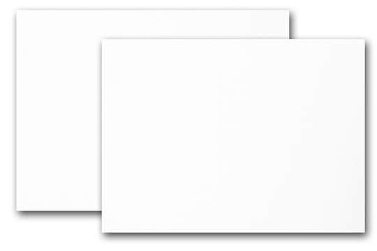 Cover-It Heavy Weight Blank Postcards, 4 x 6 Inches, White, Pack of 50