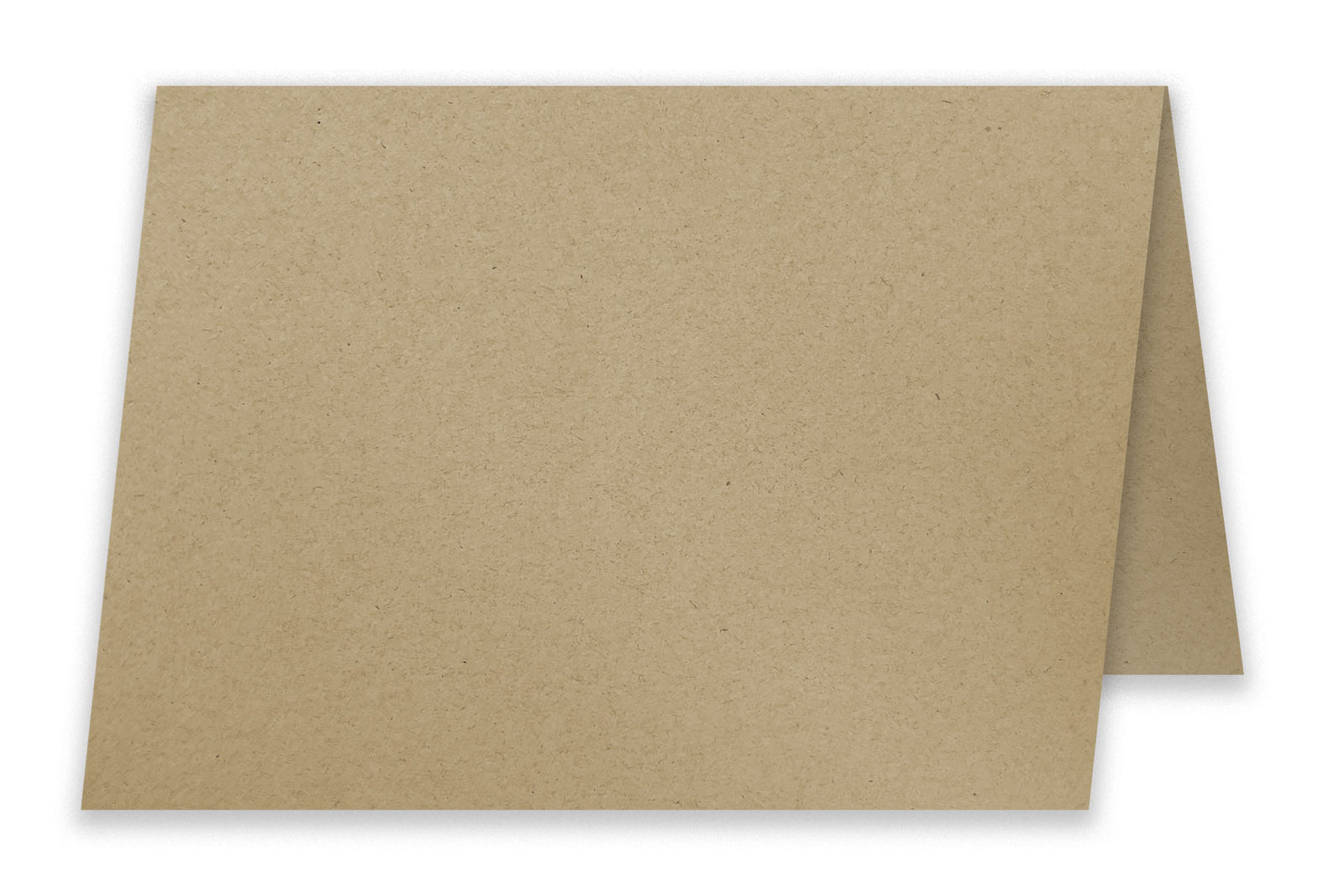 48 Pack Kraft Brown Blank Greeting Cards with Envelopes, Folded