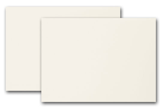 Thick Heavy Duty 120lb Cover Cardstock - 5 x 7 Bright White - 325gsm 15pt  Thick Paper - Index, Flash & Post Card Stock (100 Pack)