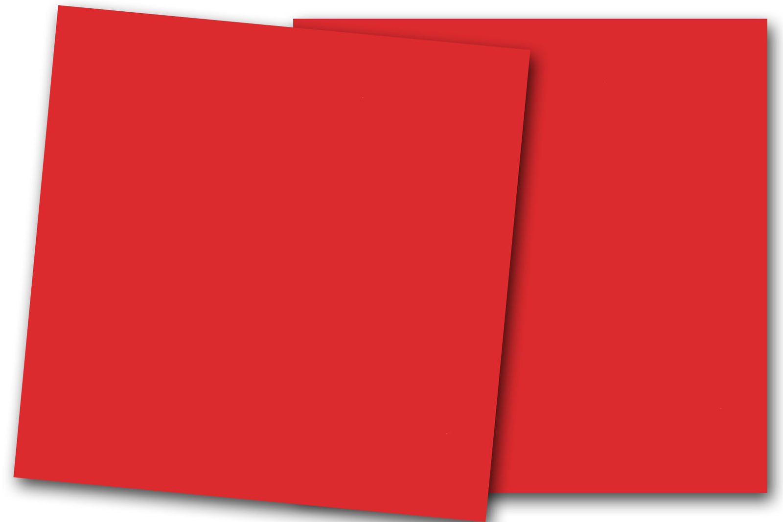 Re-Entry Red Discount Card Stock for DIY Invitations and Holiday cards -  CutCardStock