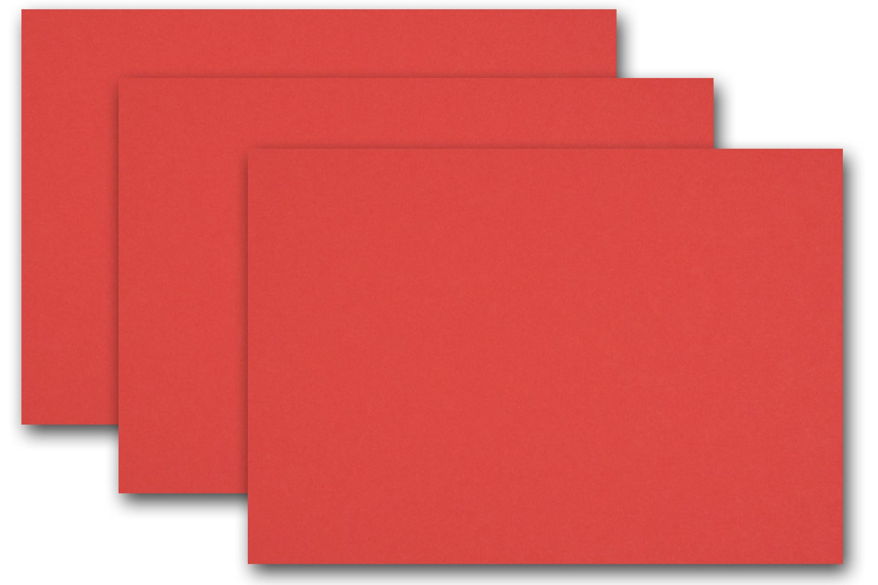 Wild Cherry Red Card Stock for holiday cards and crafting - CutCardStock