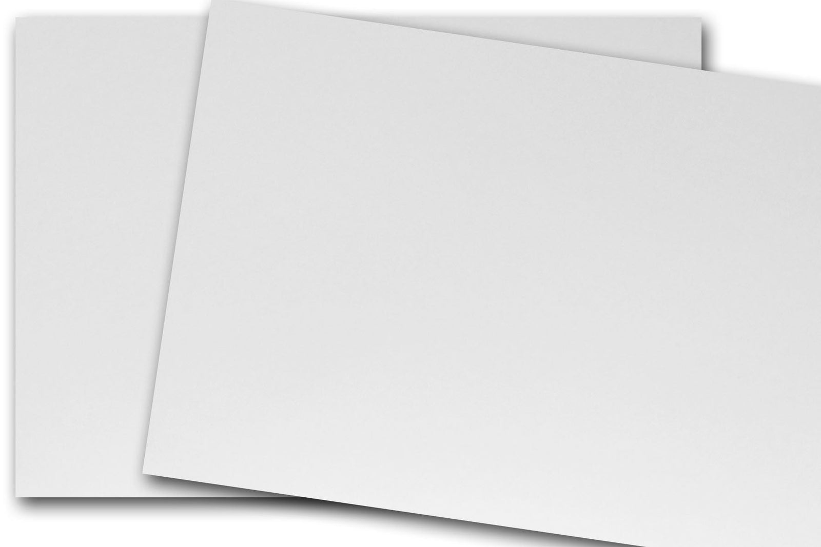  12 x 12 Fine Square Cardstock - Cover Bright White Thick Paper  Card Stock Smooth Finish, 80lb (216gsm)