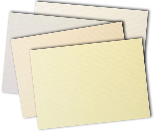 CLASSIC LINEN 8.5X11 Card Stock - White Pearl - 84lb Cover - 250 PK -classi