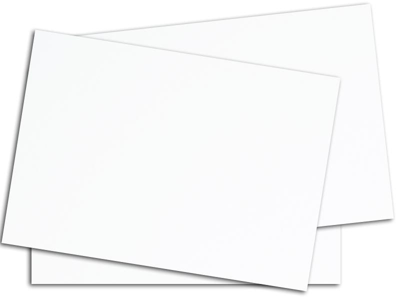 Double sided White Card Paper Photo Card Small Card - Temu