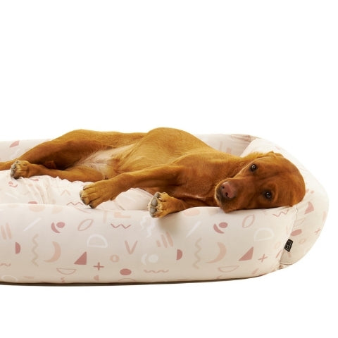 Settle Abstract Large Dog Bed 